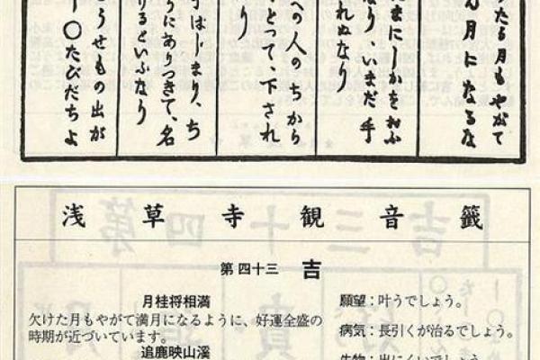 观音灵签禄山谋反解签