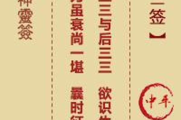 包公灵签第三十二签