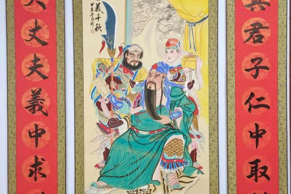 观音财神关公摆放位置图