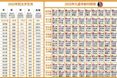 算命对照表