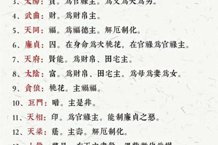 紫薇斗数正财