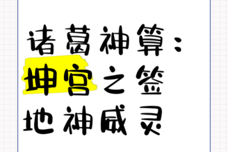 诸葛灵签80签