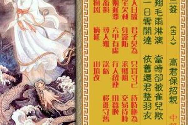 观音灵签三号解签