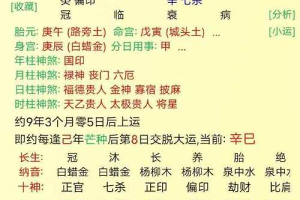 财官印八字案例讲解