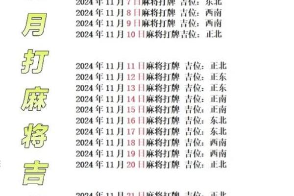 2024年10月3日打麻将最佳方位,今日赢钱选哪方