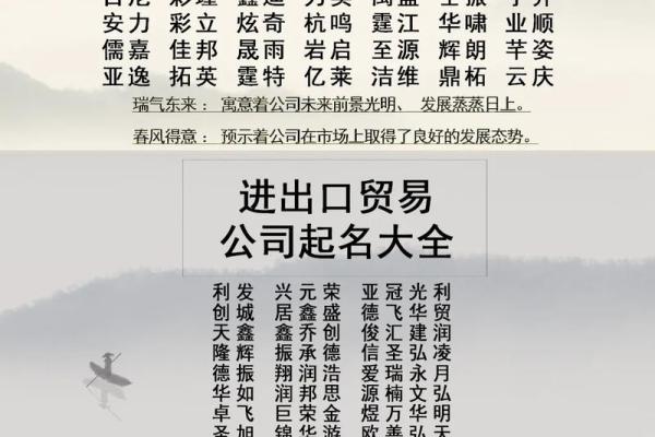 起名字大全免费测试,公司取名字参考大全