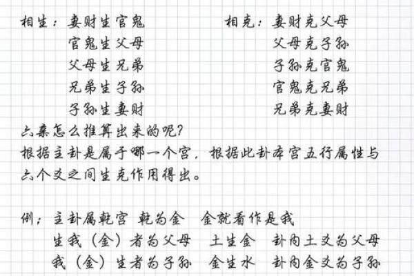八字六亲