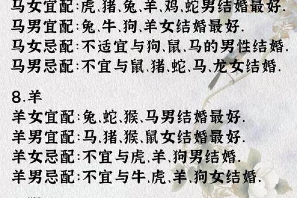 女羊男马生肖配对姻缘 属羊女与属马男婚姻配对详解
