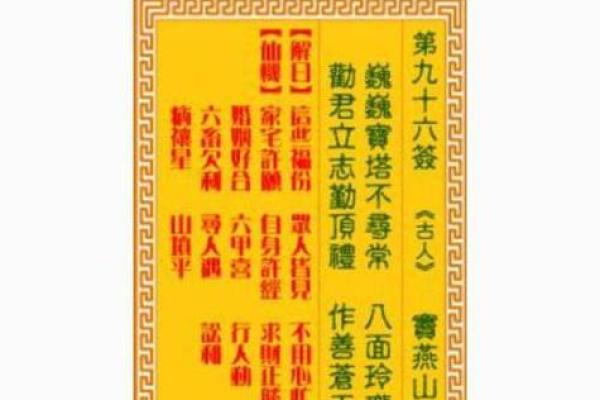 观音灵签4签解签求事