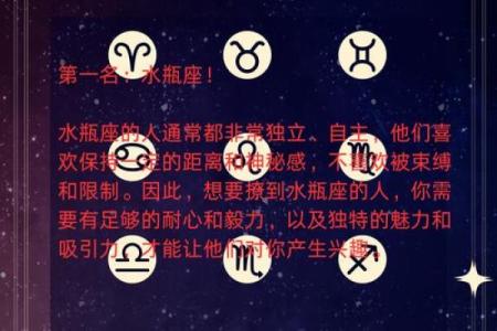 水瓶座能当十二星座的第一名吗男