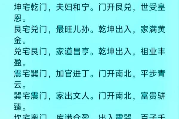 房屋大门朝向风水