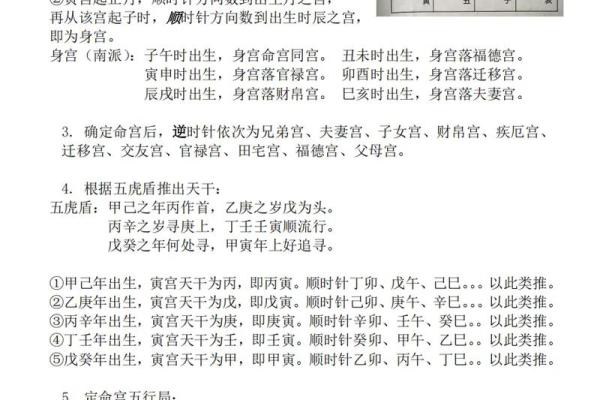 紫薇斗数入门术语