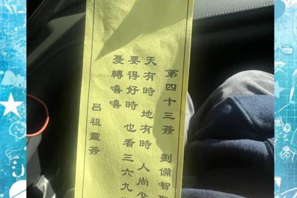 吕祖灵签野草闲花