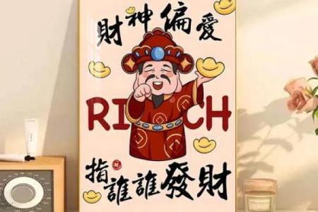 看看家中的财神挂画放在哪个位置好