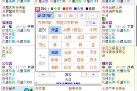 紫薇斗数对宫作用