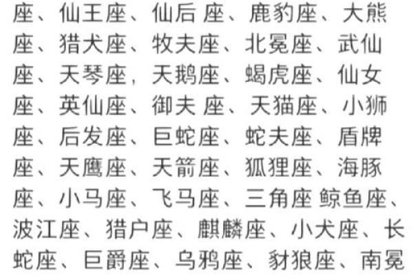88个星座为什么叫天枰座
