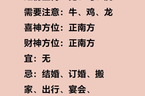 今日喜神方位查询 2024年12月6日喜神在哪个方向