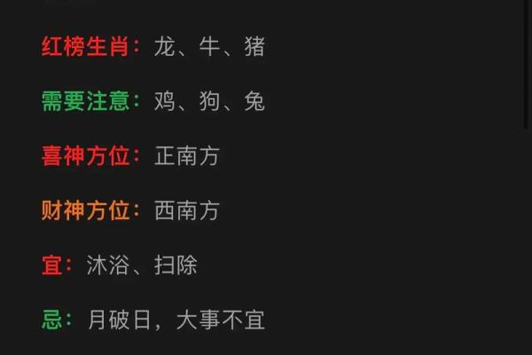 八月29日12星座运势