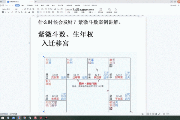 紫薇斗数离心权