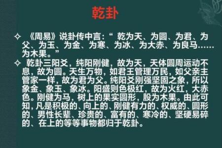 紫微斗数之八卦万物类象：乾卦详解