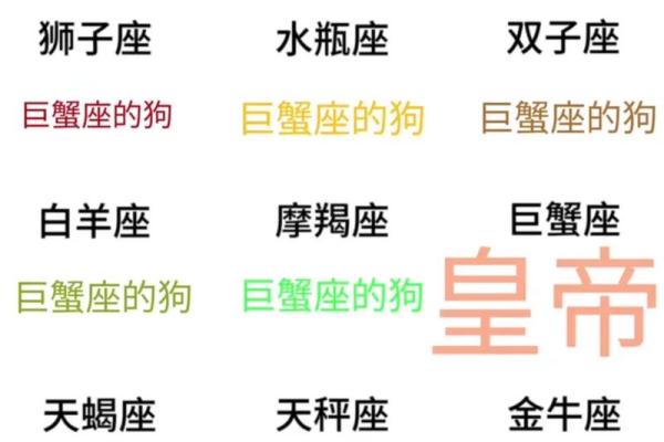 巨蟹座最适合女朋友是什么星座