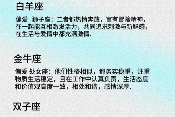 12星座性格特点分析 准的吓人