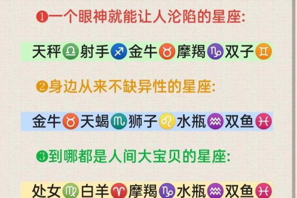 哪个星座的女生异性缘好的
