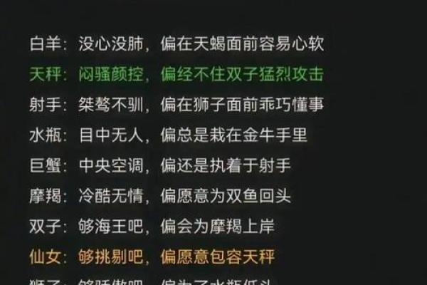 适合星座文案的歌曲
