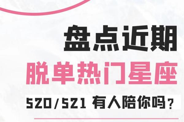 星座运势里总说脱单