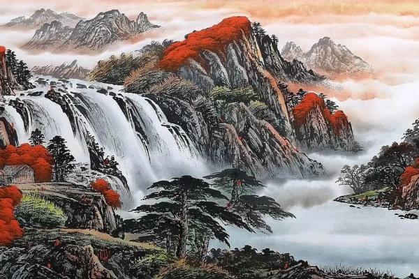 名人与风水_山水画里面有人物适合挂客厅吗