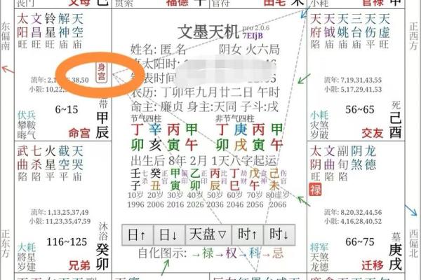 紫薇星数十二宫怎么排