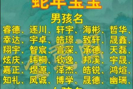 新生儿八字起名