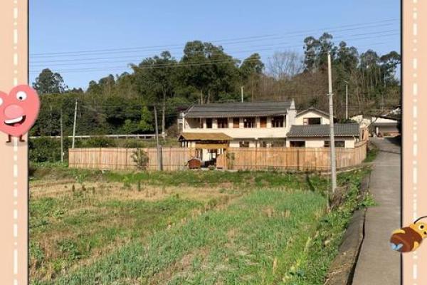 农村老房子与菜地风水布局