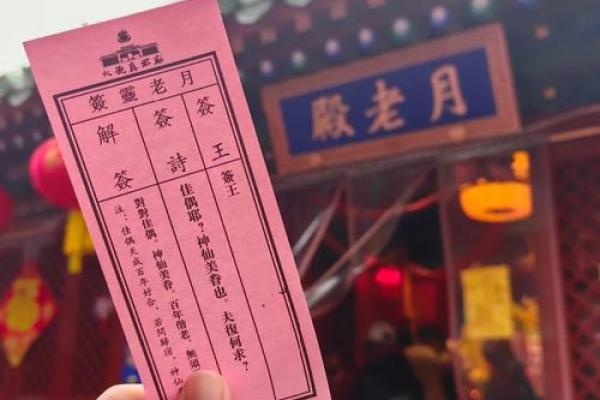 月老灵签姻缘42签解签
