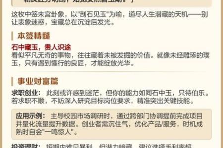 观音灵签第88签解签姻缘