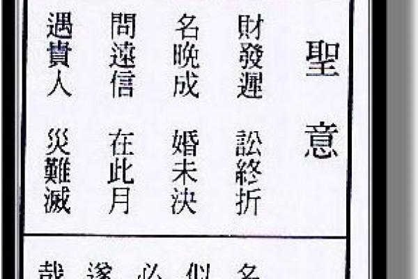 关帝灵签弟五十九签解签