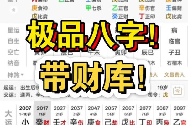 八字算财库,如何查自己有没有财库