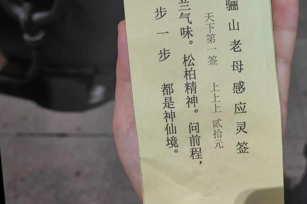上帝公灵签17