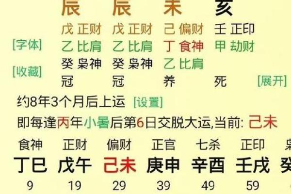 男八字木
