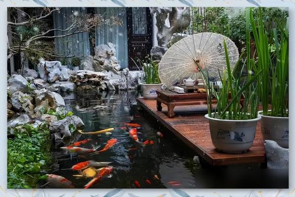 房子门口水池风水