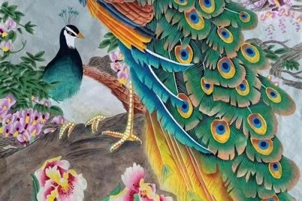 孔雀图的风水好吗