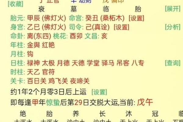 八字用神喜神闲神仇神忌神解释