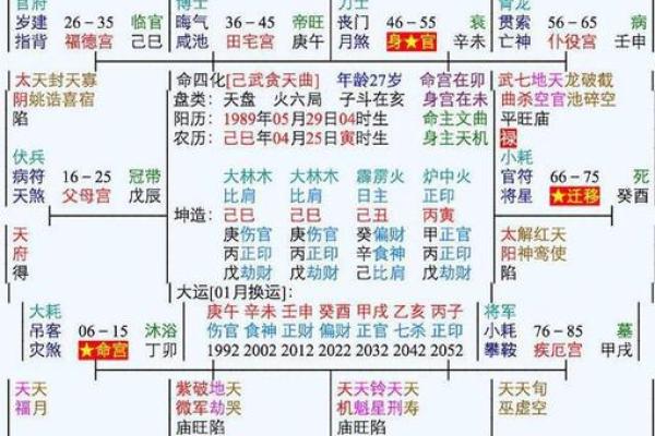 皮肤白紫薇斗数