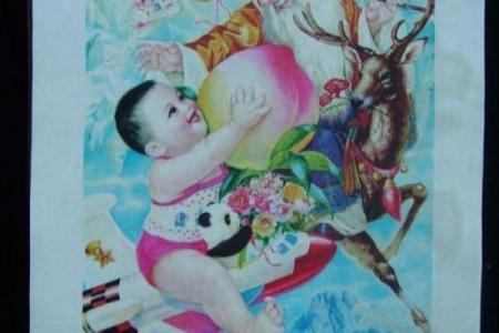 天后灵签5寿星骑仙鹤