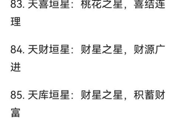 紫薇斗数强星