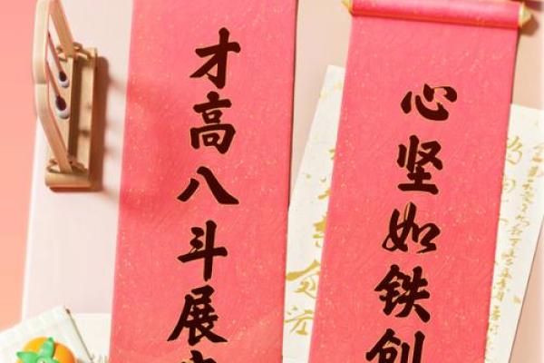 八字对联
