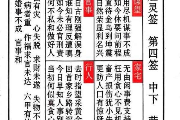 太上灵签第五十二解签全解