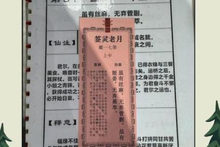 南岳圣帝灵签解签70签