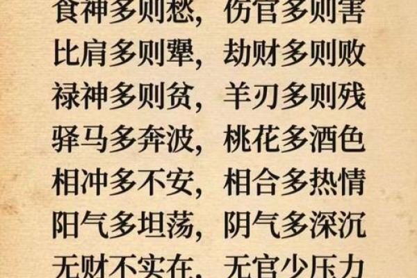 贫穷八字