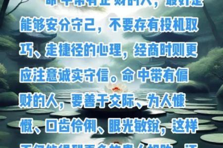 八字看正财，带正财是否会发财？